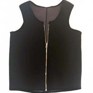Shapers Airpreno Neoprene Vest |‎ Zip-Up Bodysuit - XL NWOT